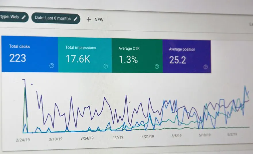 Ekran Google Search Console podczas audytu SEO strony internetowej
