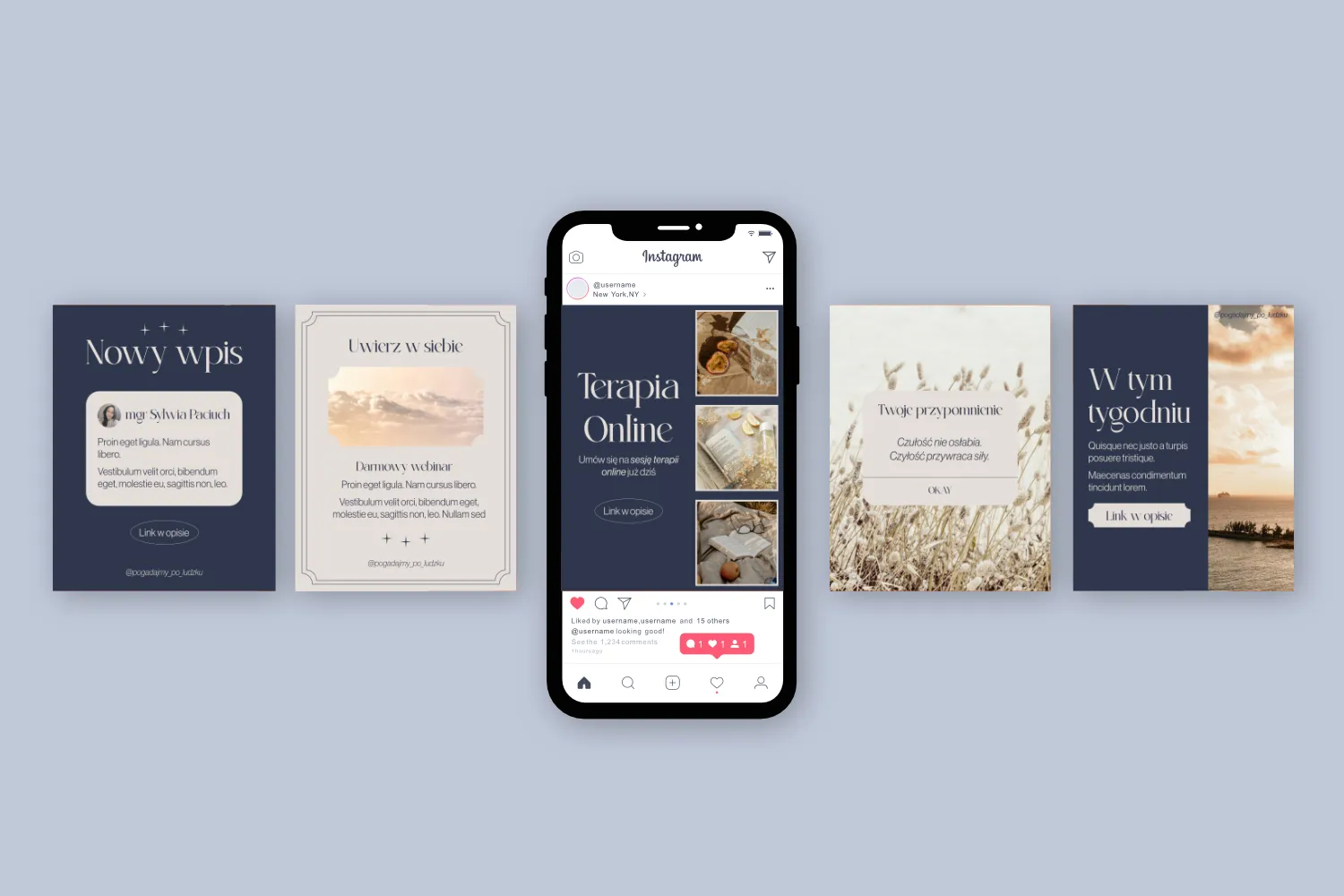 Szablony postów do mediów społecznościowych