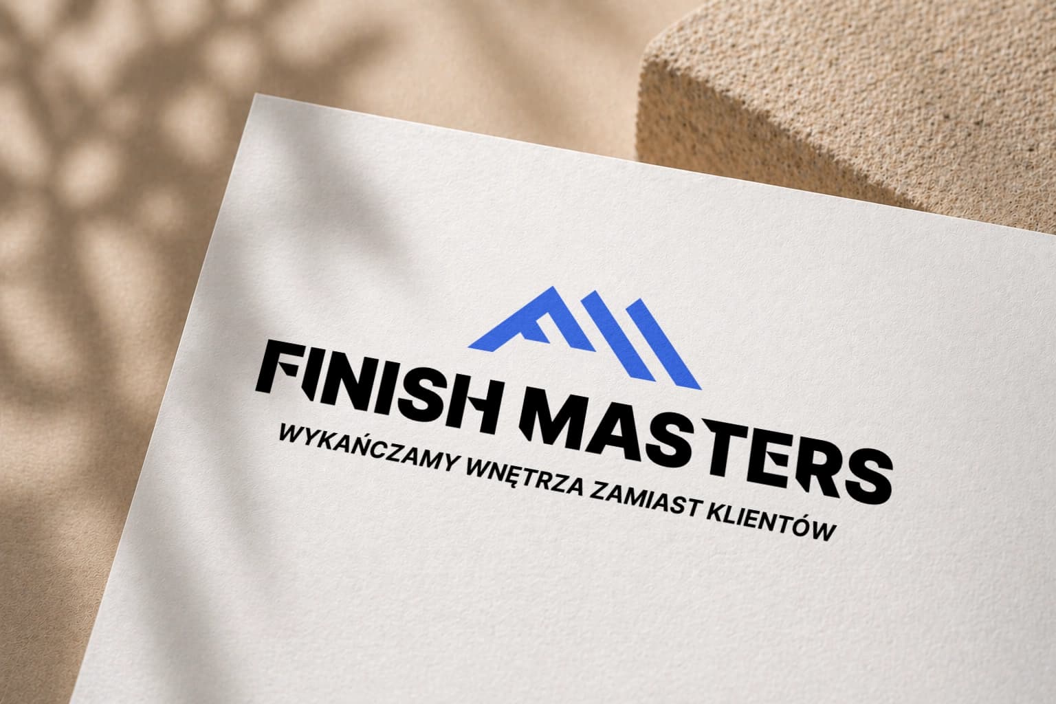 Zrzut ekranu projektu Logo dla firmy wykończeniowej - Finish Masters